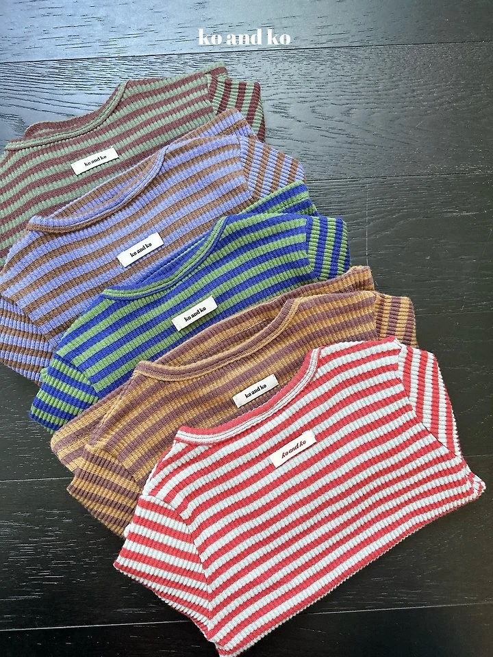 Jelly Stripe Tee by Ko And Ko for Child - view 4