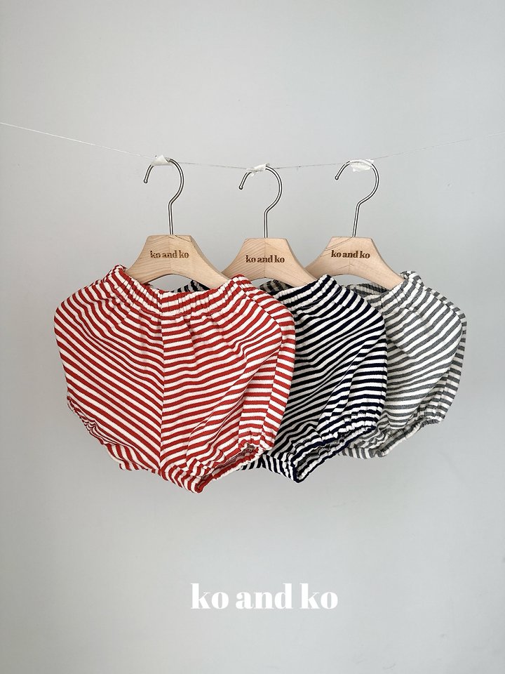 Stripe Short Bloomer by Ko And Ko for Child - view 1