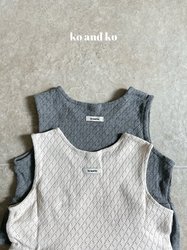 Knit Shirring Top by Ko And Ko for Child - view 2