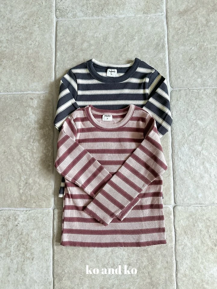 Stripe Roro Tee by Ko And Ko for Child - view 1