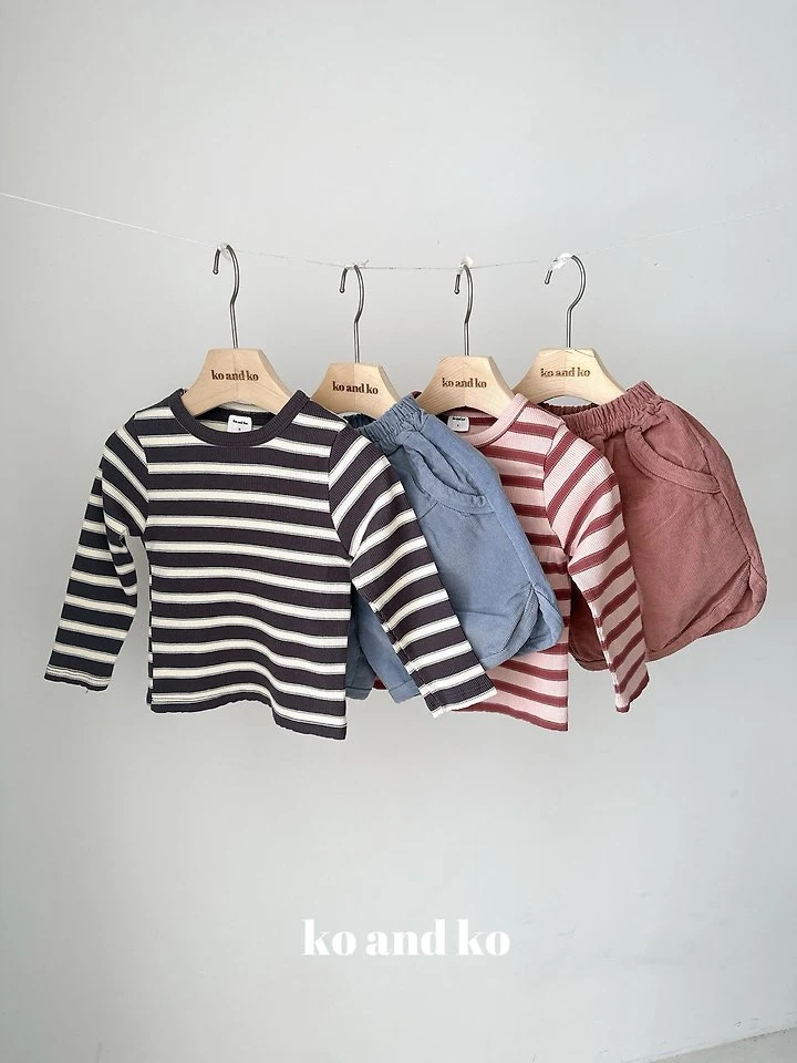 Stripe Roro Tee by Ko And Ko for Child - view 2