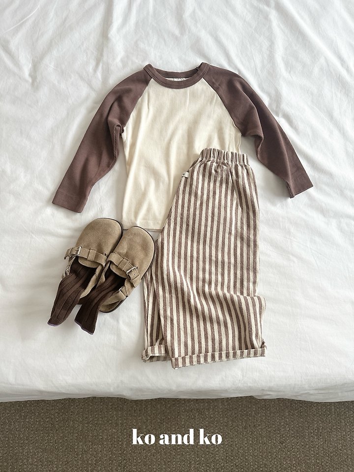 Rib Raglan Tee by Ko And Ko for Child - view 6
