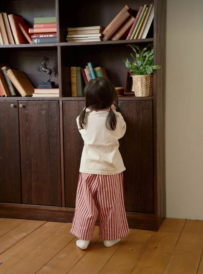 Stripe Wide Pants by Ko And Ko for Child - view 10