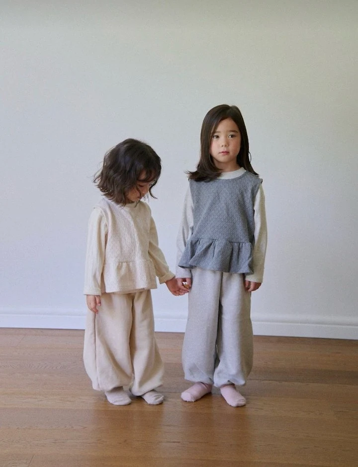 Knit Shirring Top by Ko And Ko for Child - view 7