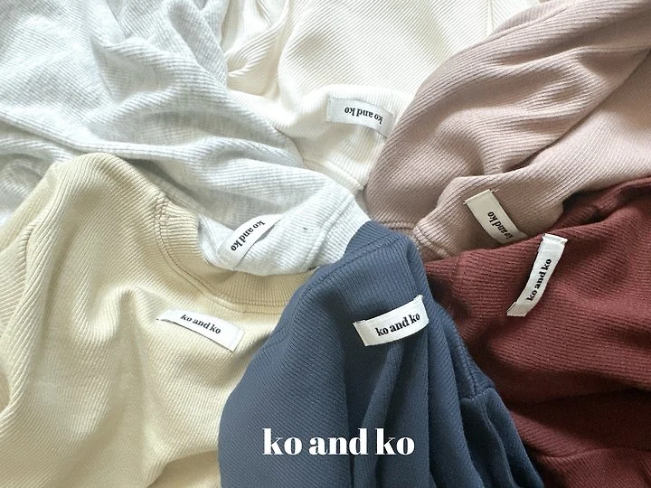 Rib Basic Tee by Ko And Ko for Child - view 1