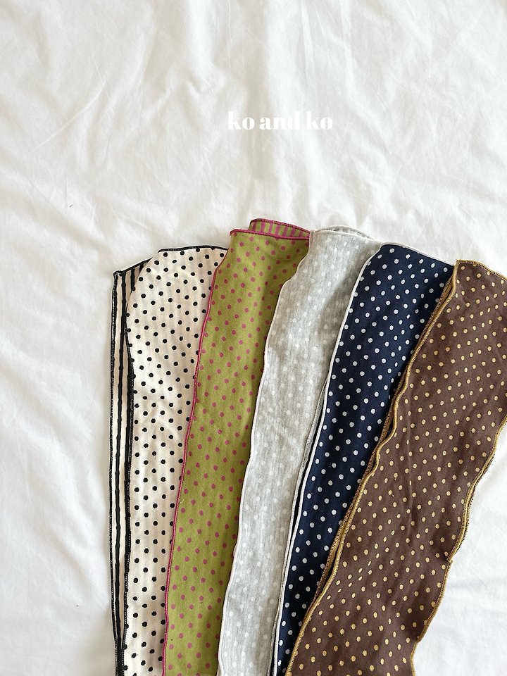 Dot Scarf by Ko And Ko for Child - view 1