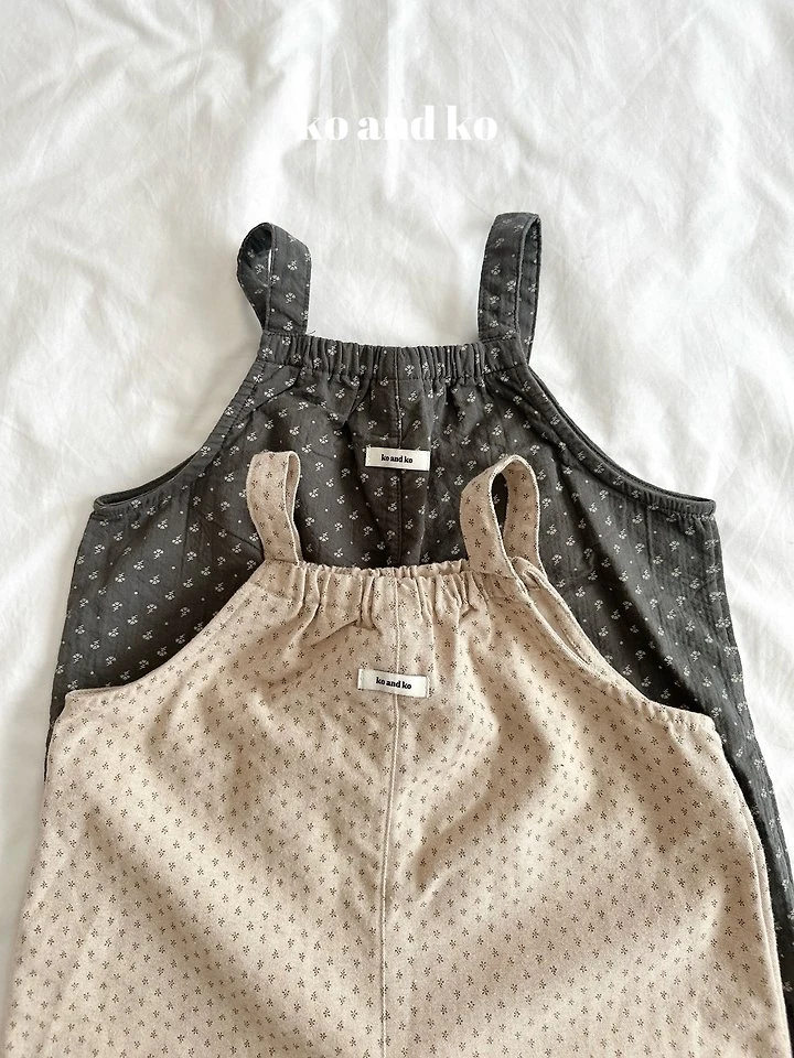 Flower Overalls by Ko And Ko for Child - view 2