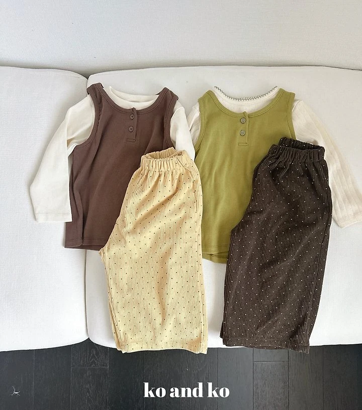 Rib Basic Tee by Ko And Ko for Child - view 3