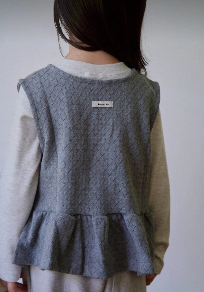 Knit Shirring Top by Ko And Ko for Child - view 10