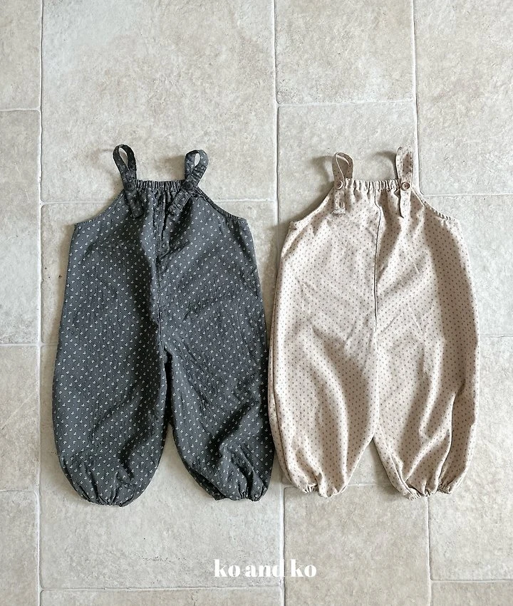 Flower Overalls by Ko And Ko for Child - view 3