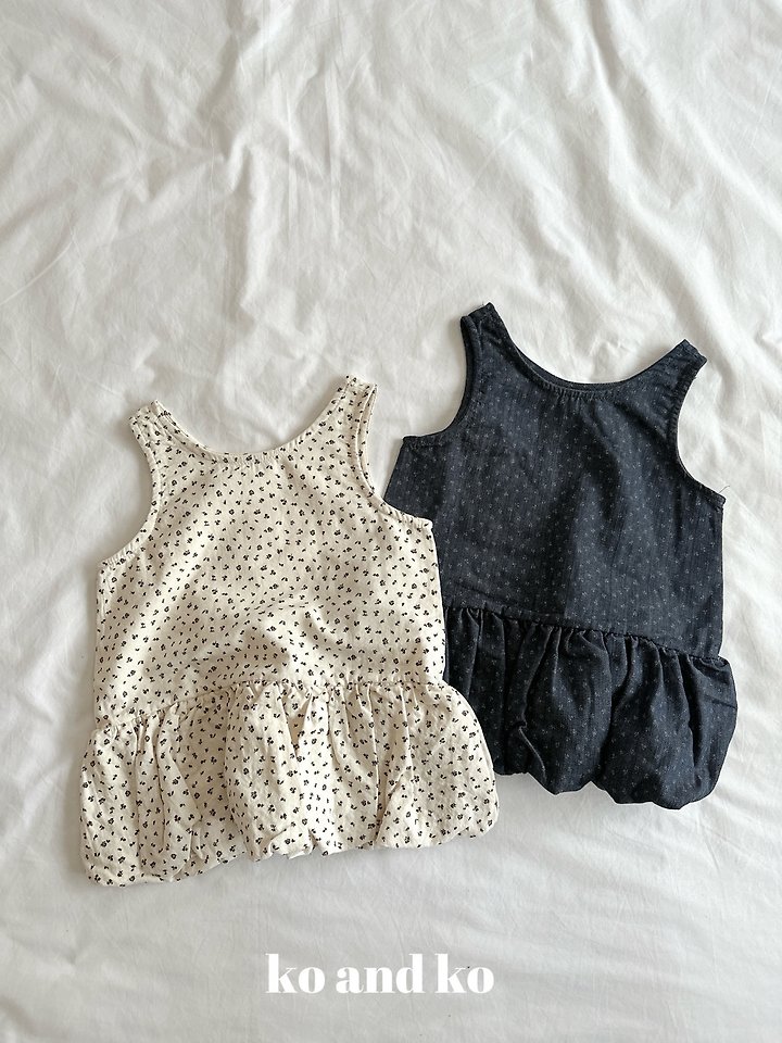 Autumn Flower One-piece by Ko And Ko for Child - view 2