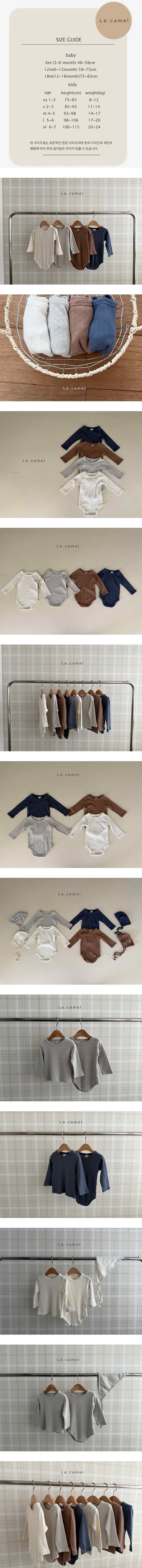Vanilla Eyelet Suit by La Camel for Baby - view 1