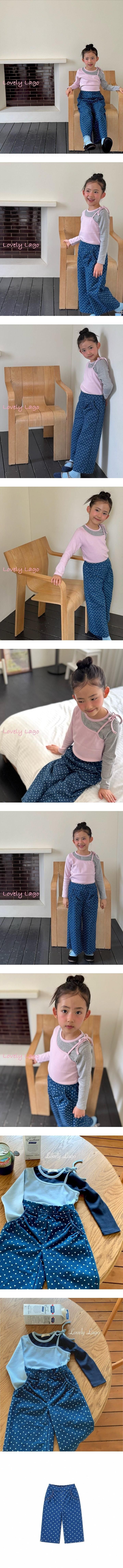 Pocket Shirring Pants by Lago for Child - view 2