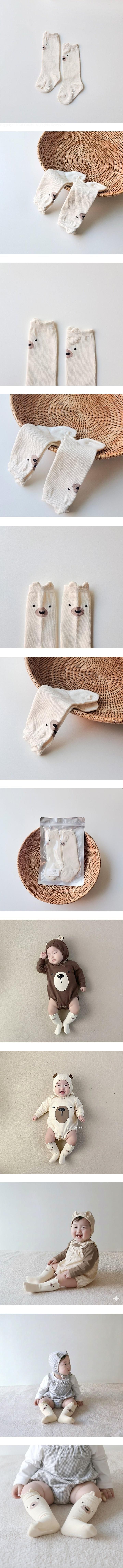 Bear Socks by Lemonade for Baby - view 1