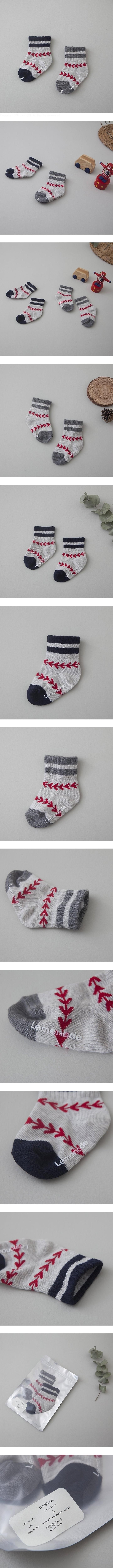 Baseball Socks by Lemonade for Baby - view 1