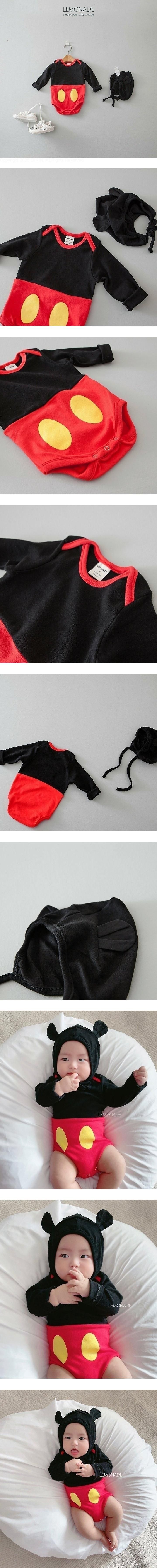 MM Long Sleeve (Romper-Hat Set) by Lemonade for Baby - view 1
