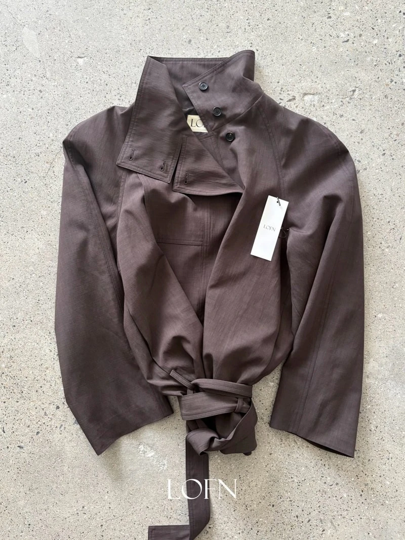 Say Trench Coat by Lofn for Women - view 4