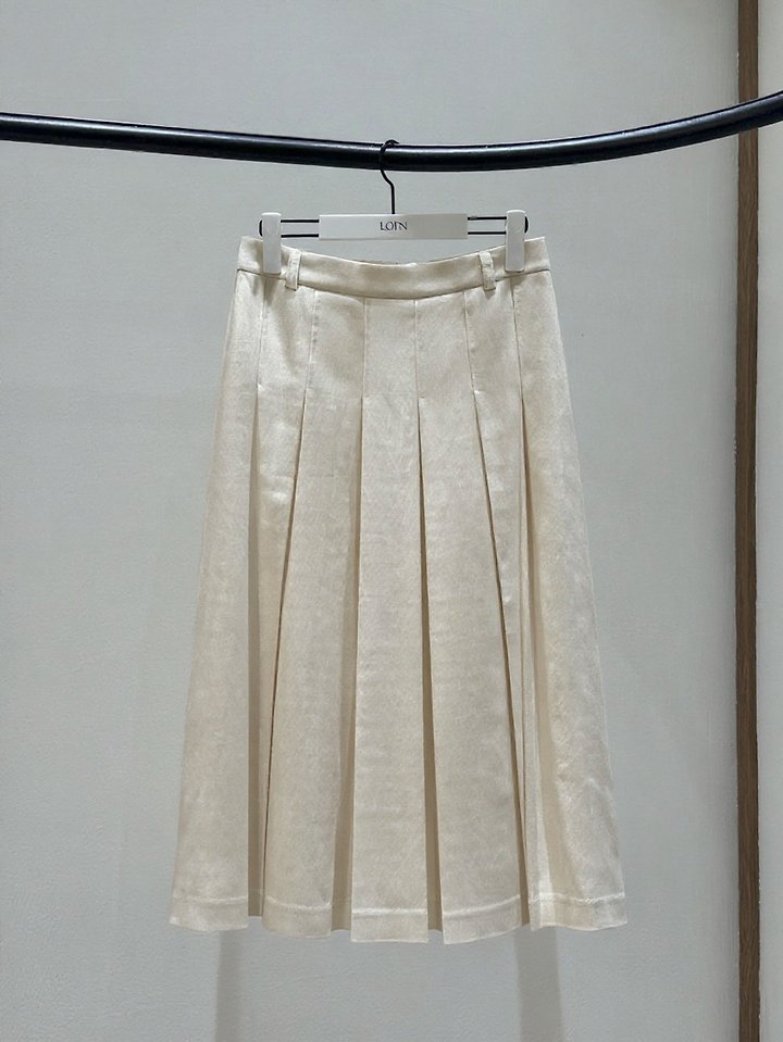 Nutty Pleats Skirt by Lofn for Women - view 1