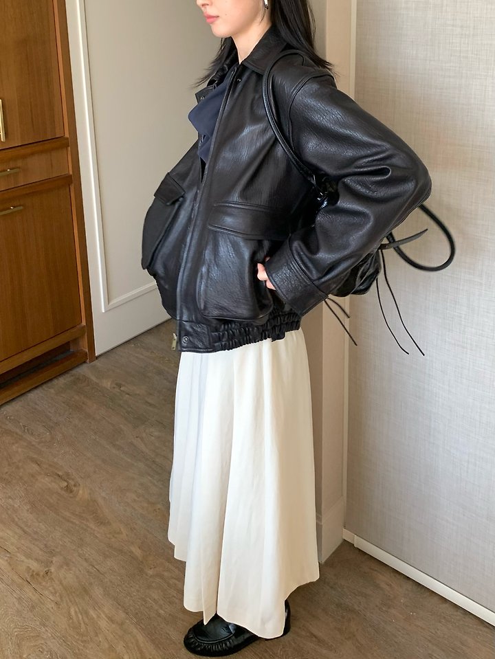 Melting Bombmer Jacket by Lofn for Women - view 8