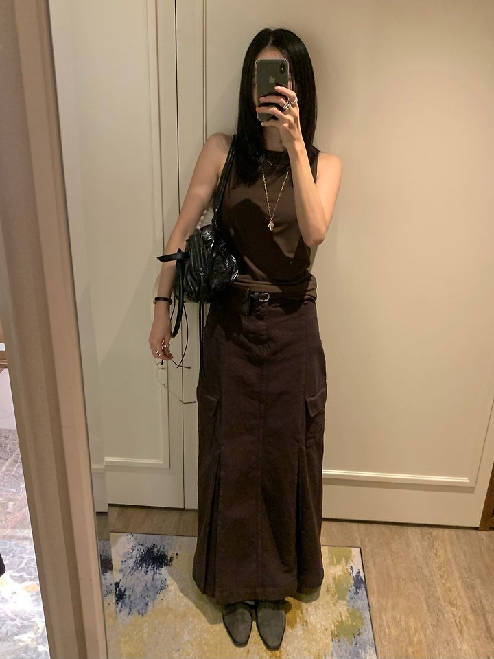 Rollie Dying Skirt by Lofn for Women - view 6
