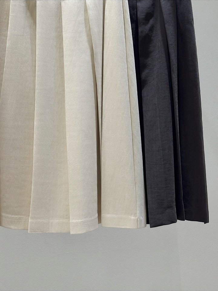 Nutty Pleats Skirt by Lofn for Women - view 3