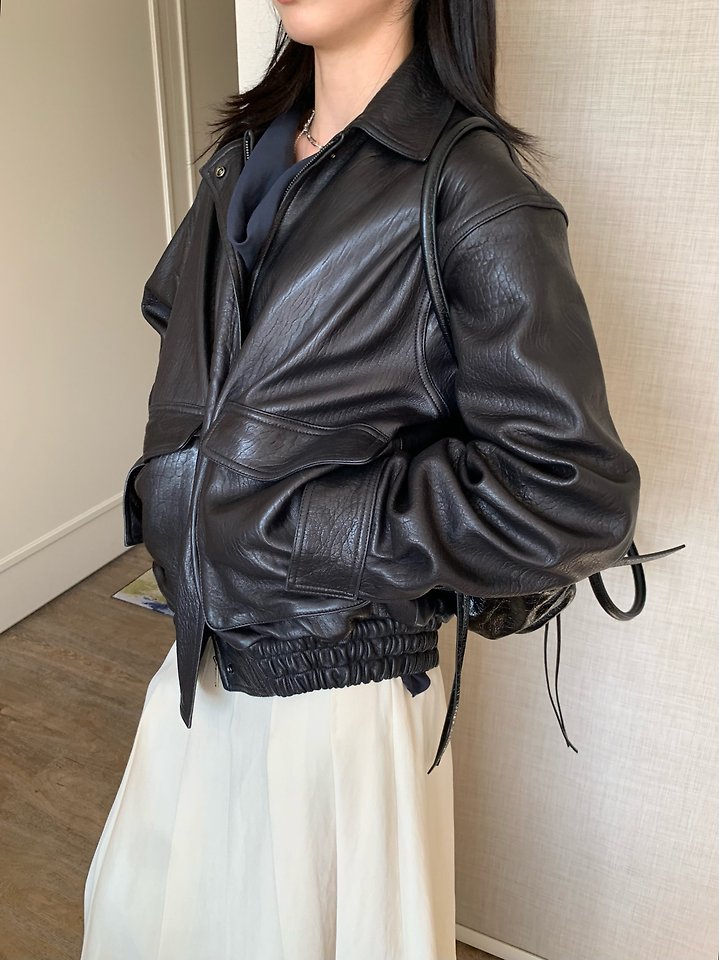 Melting Bombmer Jacket by Lofn for Women - view 3