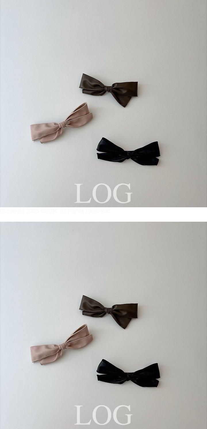 Leather Ribbon Hairpin by Log101 for Child - view 1