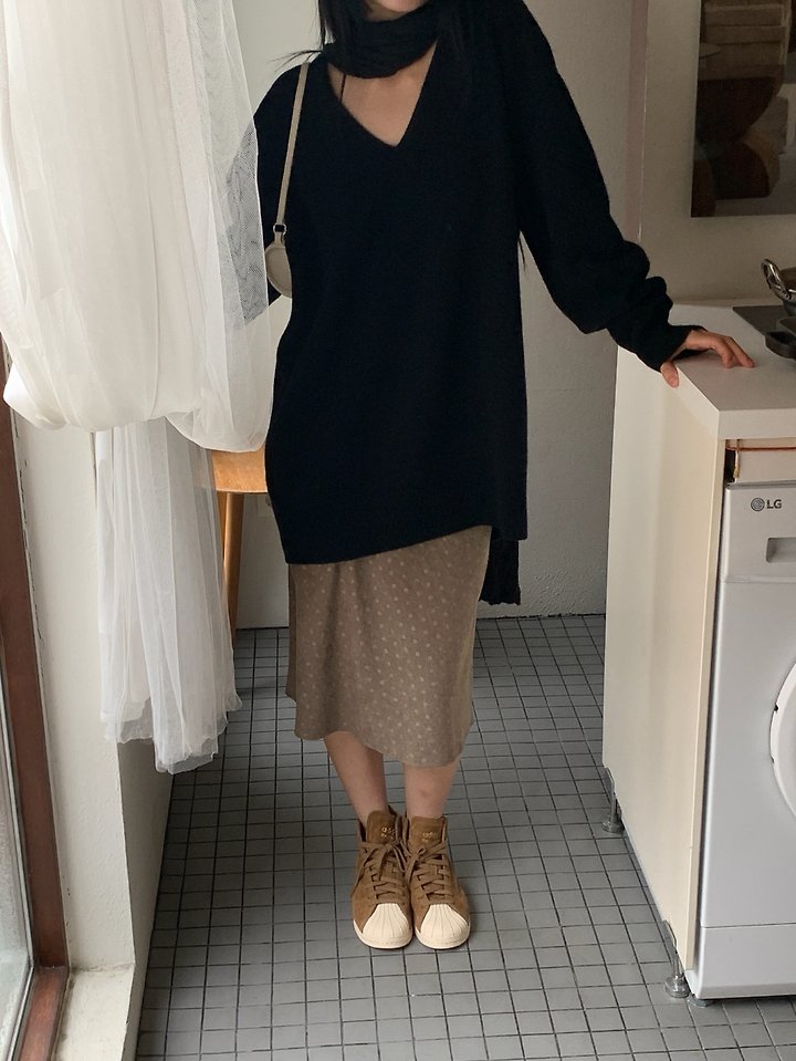 Dot Midi Skirt by Logarden for Women - view 3
