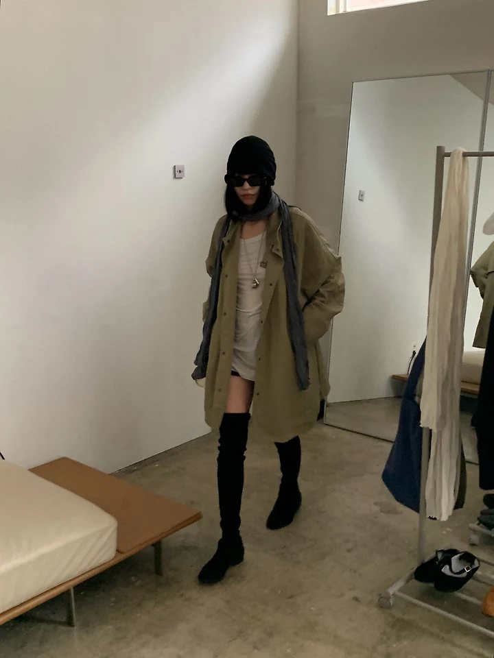 Belt Trench Coat by Logarden for Women - view 11