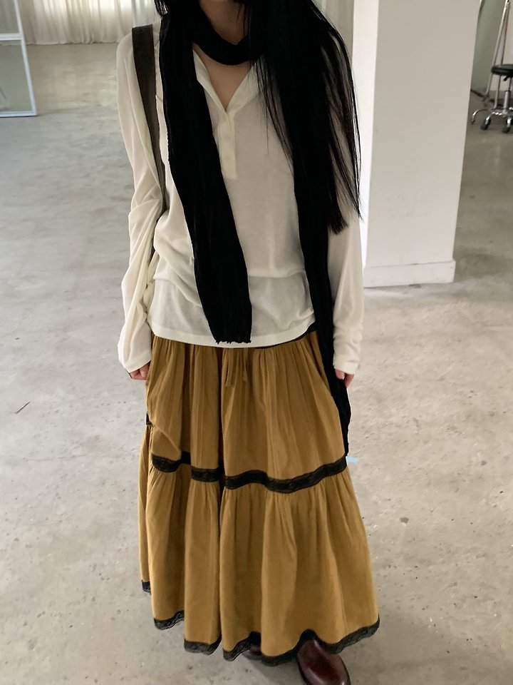 Cancan Maxi Skirt by Logarden for Women - view 6