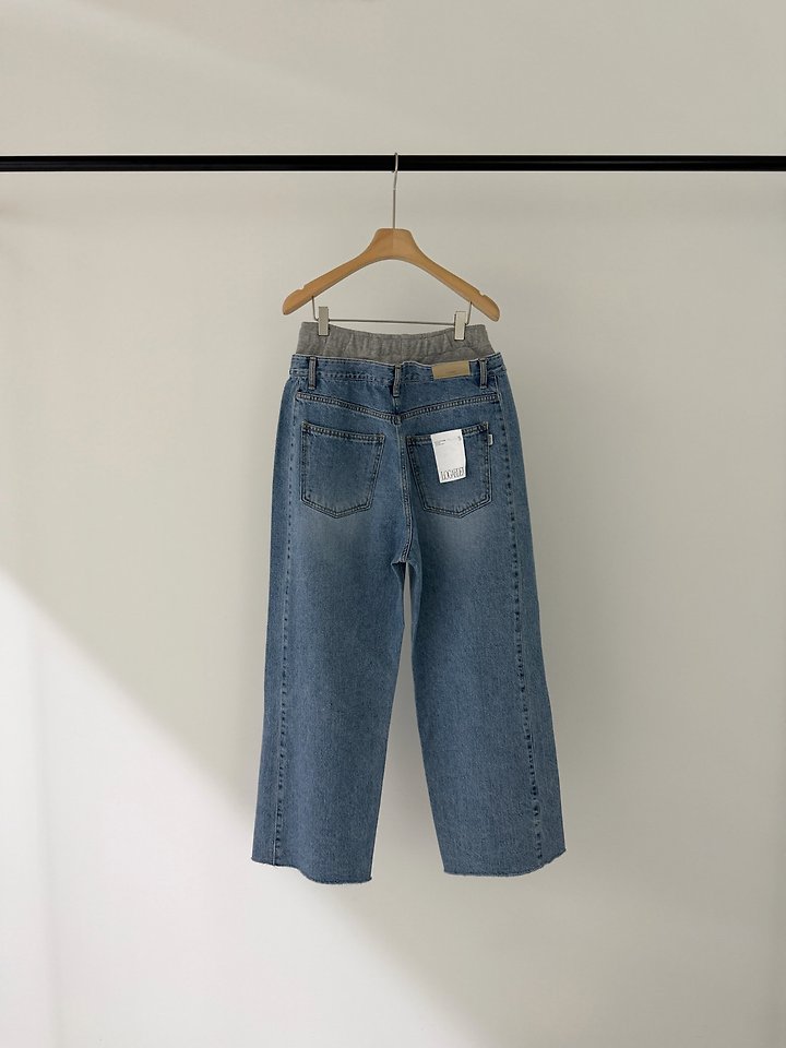 Double Denim Pants by Logarden for Women - view 1