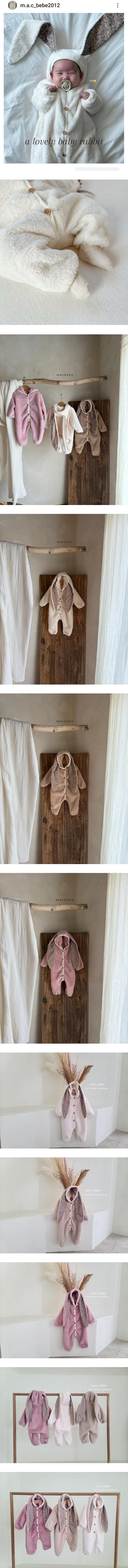 Rabbit Onesie by MAC for Baby - view 1