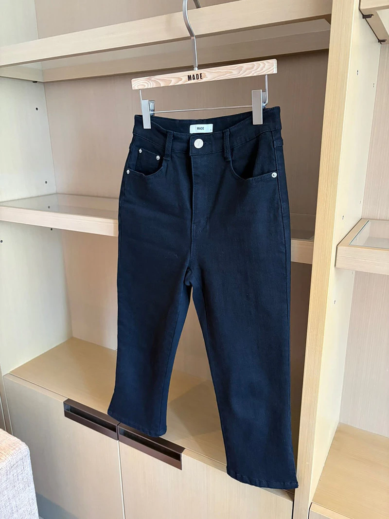 Muse Black Pants by Made for Women - view 2