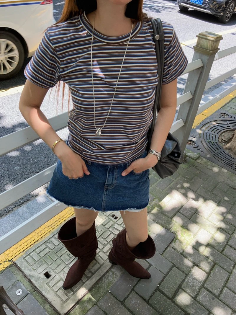 Stripe Tee by Made for Women - view 4