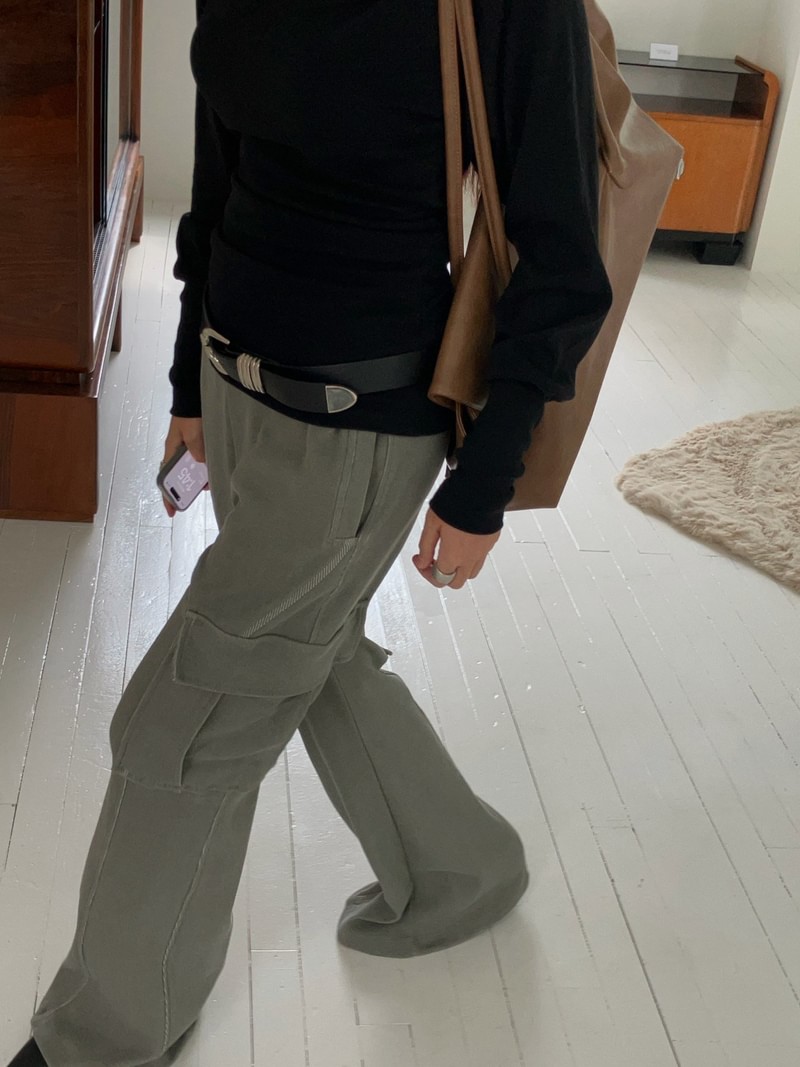 Pigment Cargo Pants by Made for Women - view 5