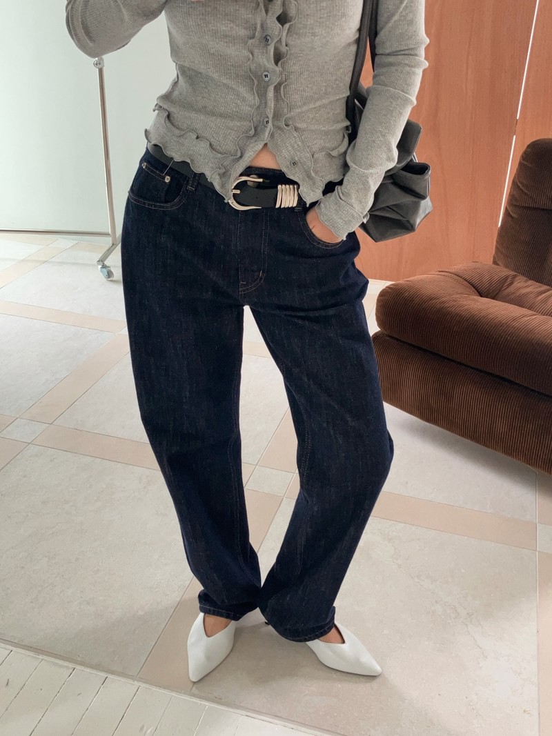 Grain Denim Pants by Made for Women - view 1
