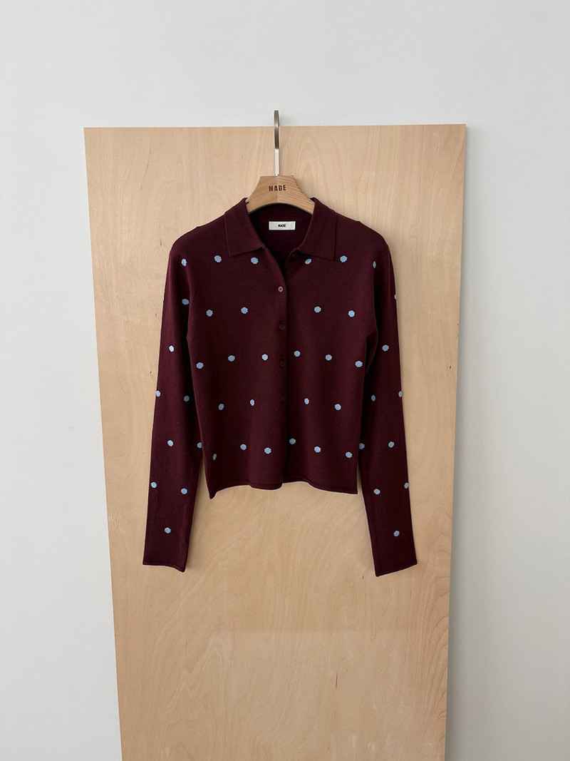 Bubble Dot Cardigan by Made for Women - view 9