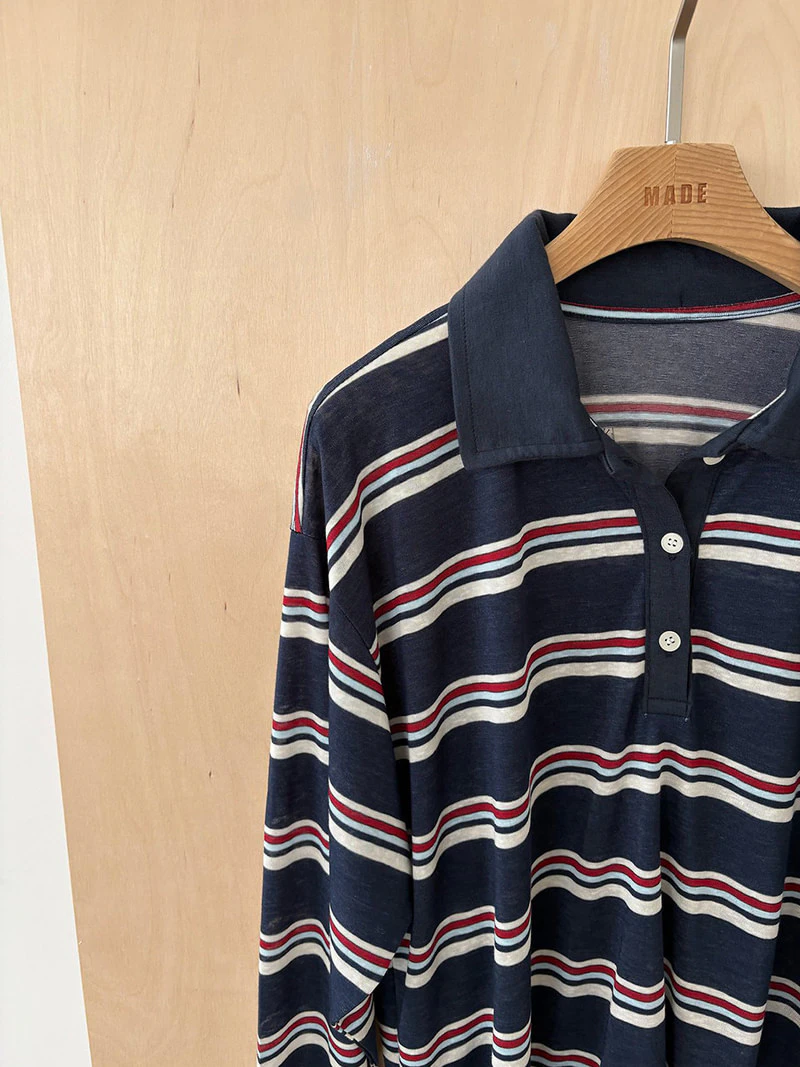 Noise Collar Tee by Made for Women - view 7