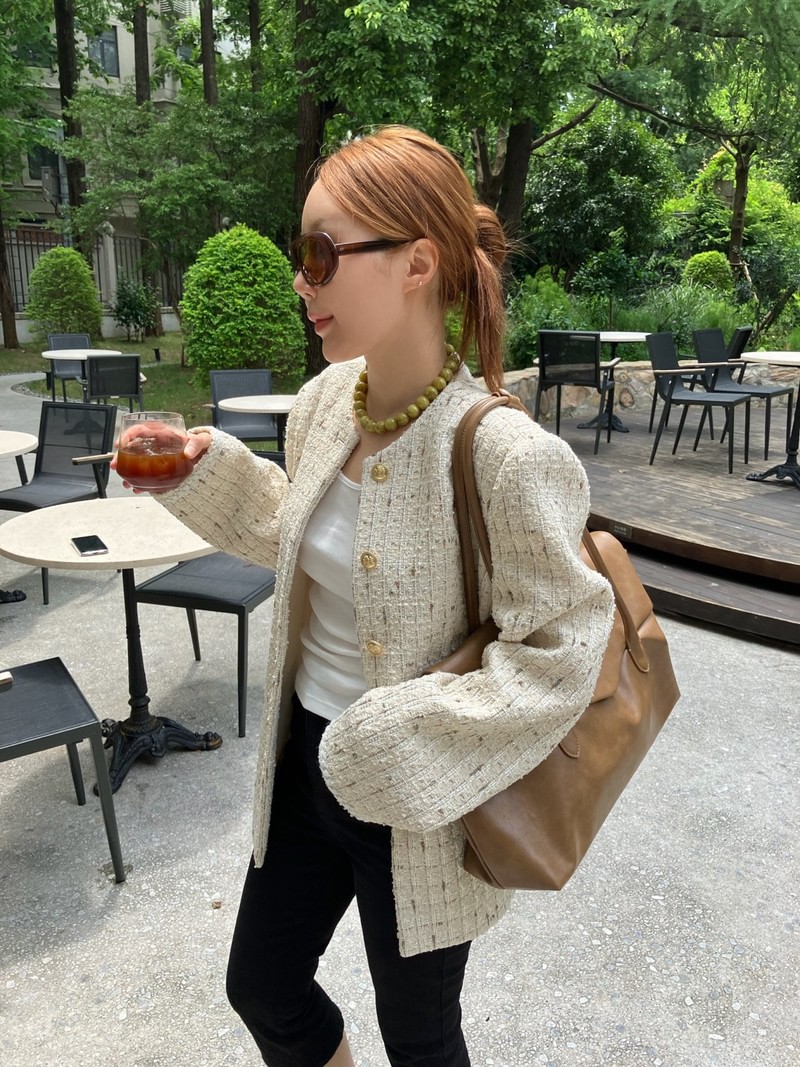 Autumn Tweed Jacket by Made for Women - view 8
