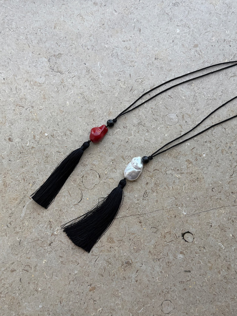 Baroque Tassel Necklace by Made for Women - view 3