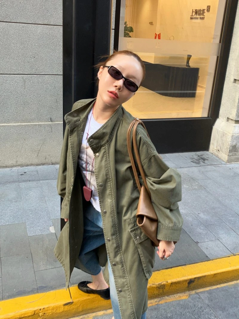 Street Long Field Jacket by Made for Women - view 2