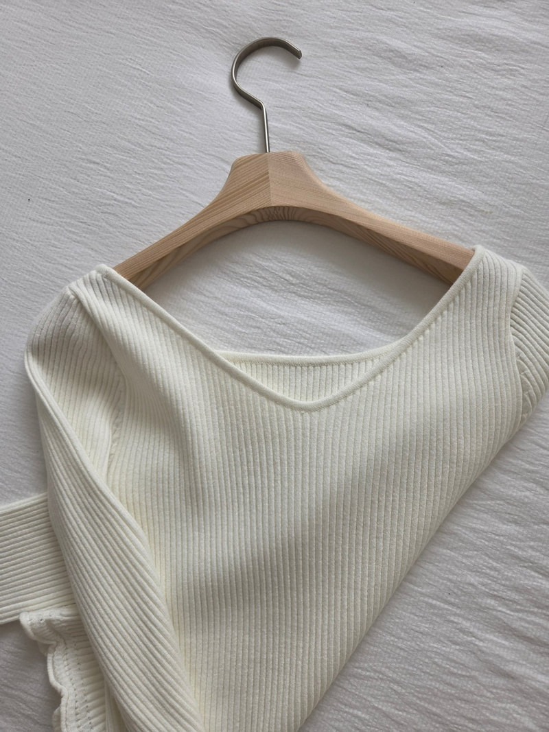 Bunny Ribbed Knit Top by Made for Women - view 9
