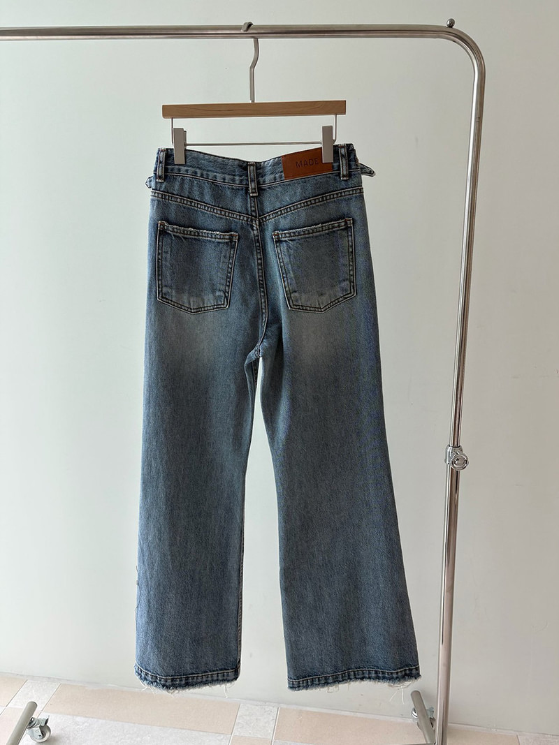 To Side Denim Pants by Made for Women - view 7