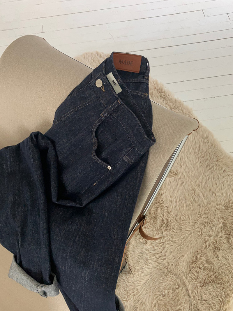 Grain Denim Pants by Made for Women - view 5