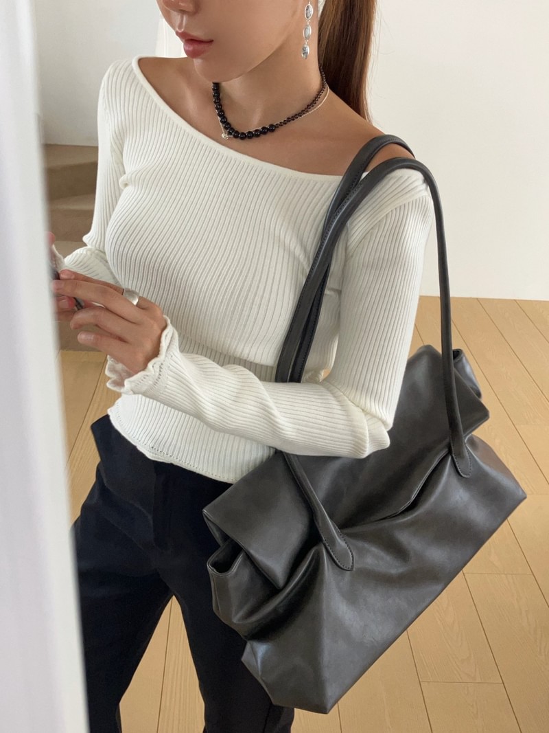 Bunny Ribbed Knit Top by Made for Women - view 1