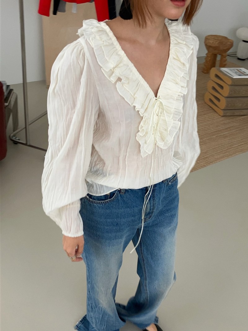 Pumpkin Blouse by Made for Women - view 2