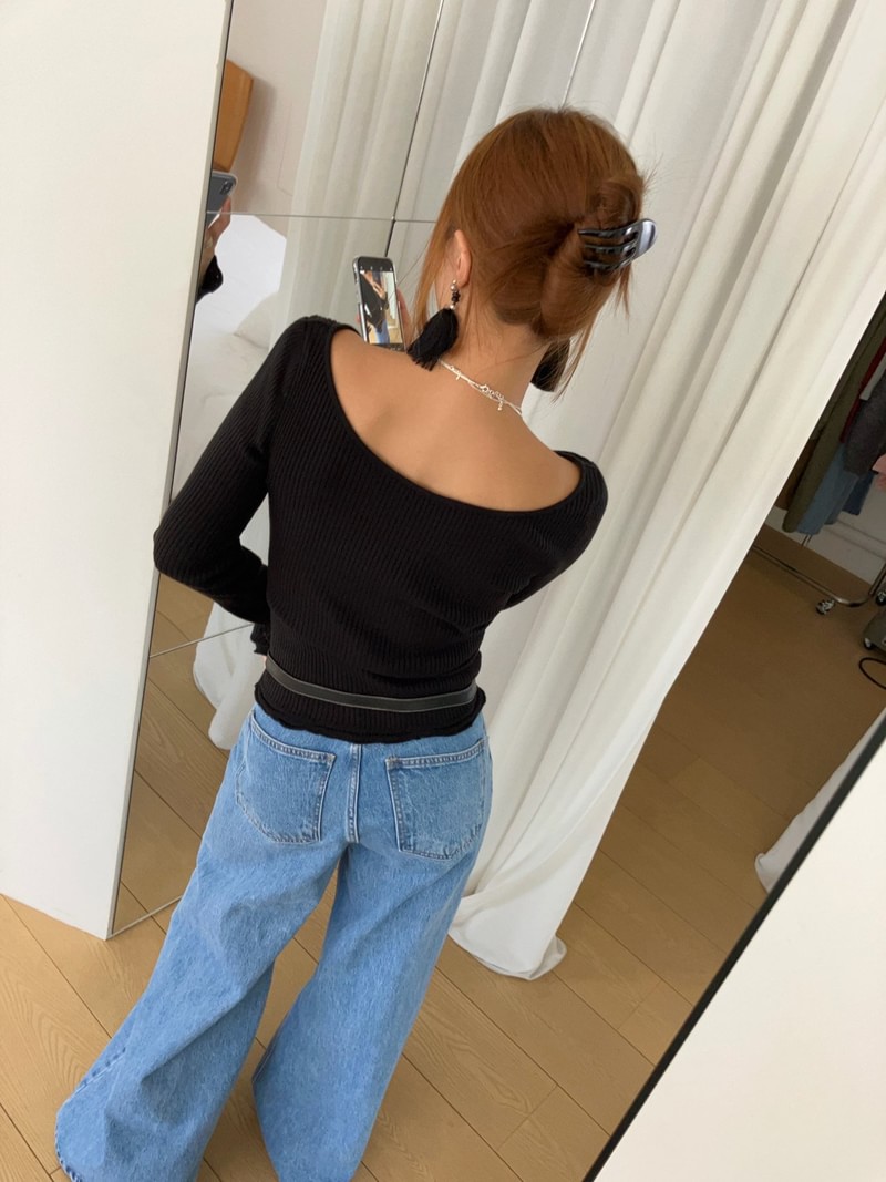 Bunny Ribbed Knit Top by Made for Women - view 4