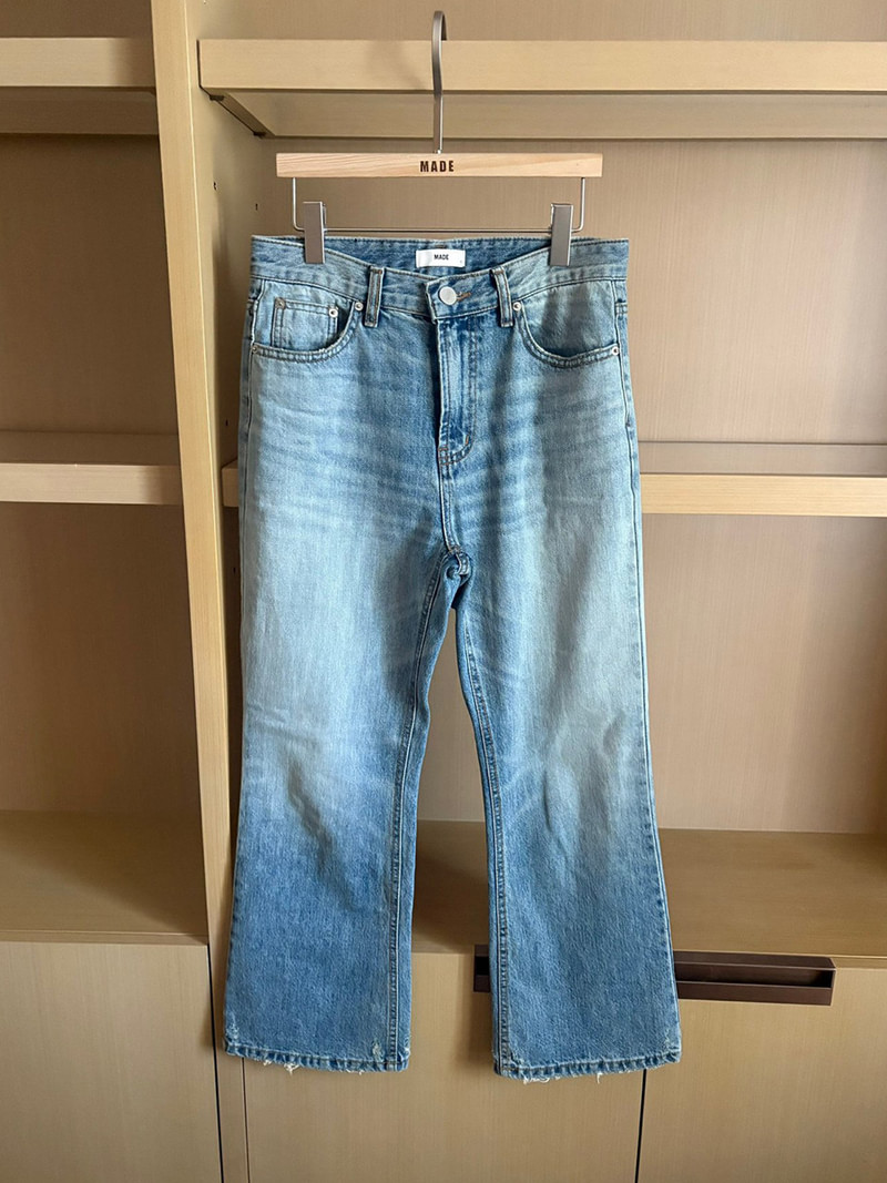 Semi Bell Bootscut Denim Pants by Made for Women - view 6