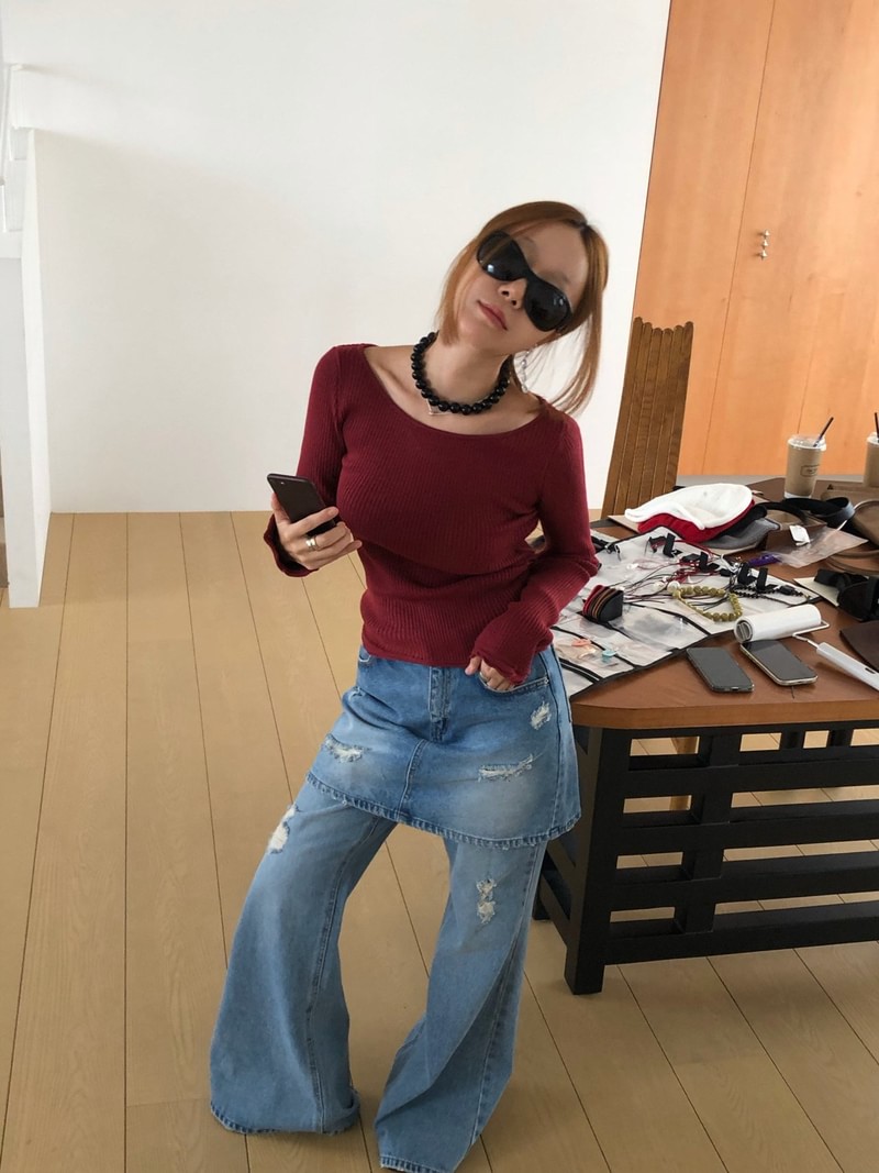 Bunny Ribbed Knit Top by Made for Women - view 6