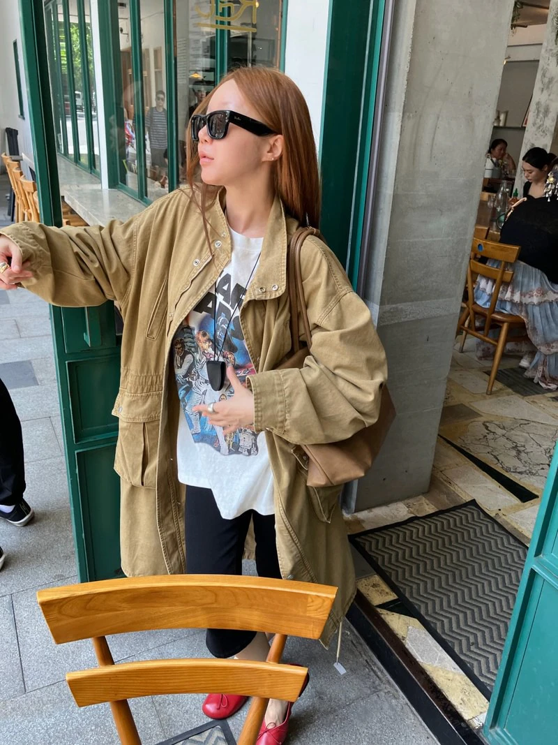 Street Long Field Jacket by Made for Women - view 8